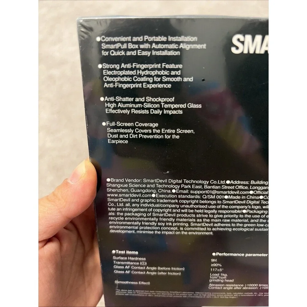 NEW Smart Devil Smart Pull Box Screen Protector For Iphone 16 Plus- 2 Box Bundle